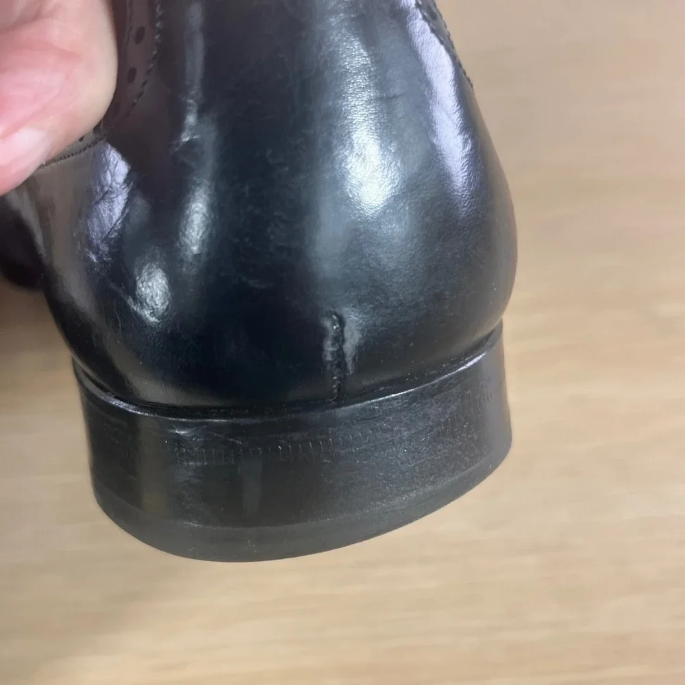 Mezlan black leather